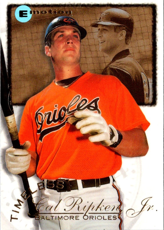 1995 SkyBox E-Motion Cal Ripken Jr. Timeless Cal Ripken Jr. #8