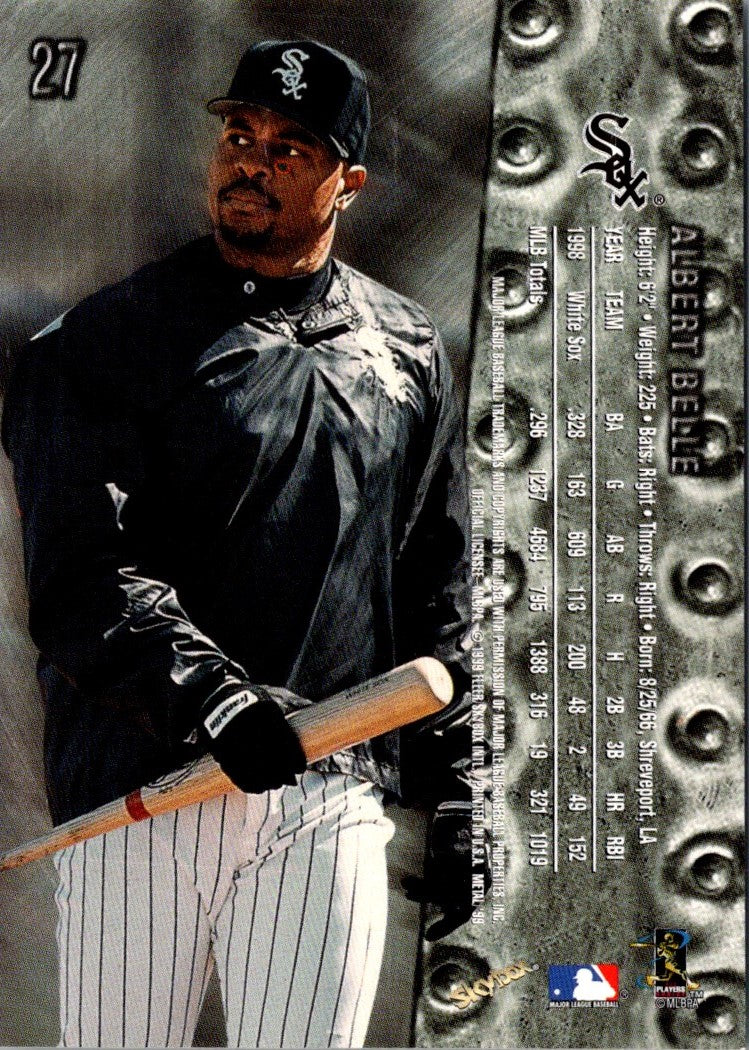 1999 SkyBox E-X Century Albert Belle