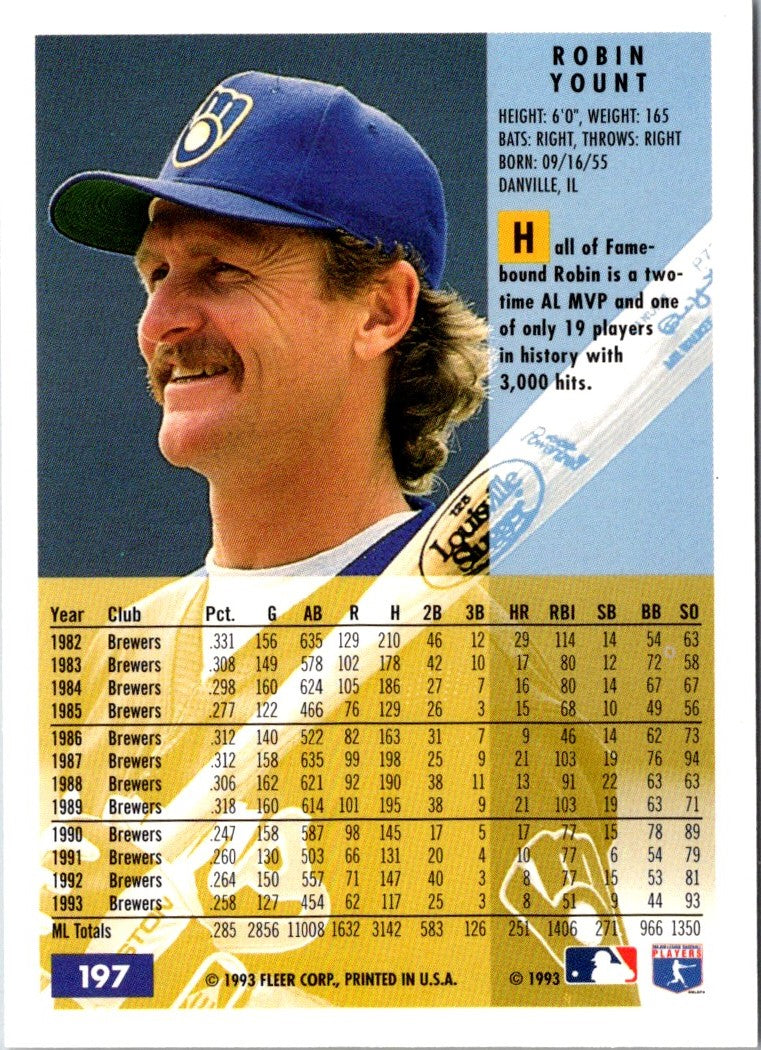 1994 Fleer Robin Yount