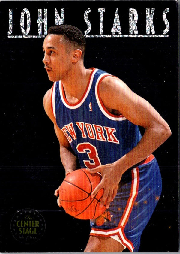 1993 SkyBox Center Stage John Starks #CS4