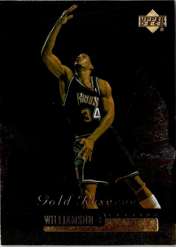 1999 Upper Deck Gold Reserve Corliss Williamson #189