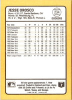 1988 Donruss Baseball's Best Jesse Orosco #234
