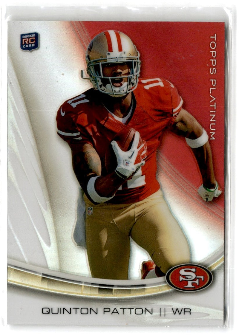 2013 Topps Platinum Quinton Patton