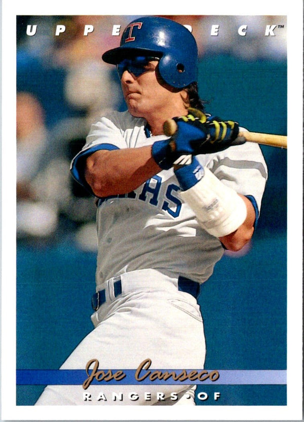 1993 Upper Deck Gold Hologram Jose Canseco #365