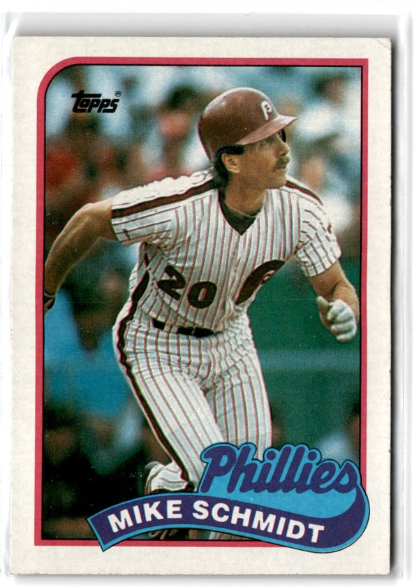 1989 Topps Mike Schmidt #100