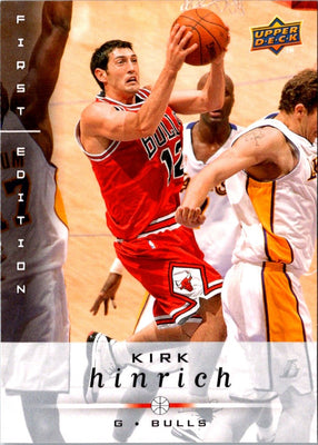 2008 Upper Deck First Edition Gold Kirk Hinrich #25
