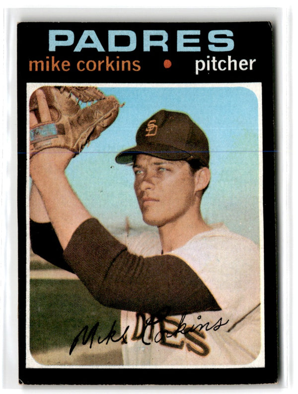 1971 Topps Mike Corkins #179