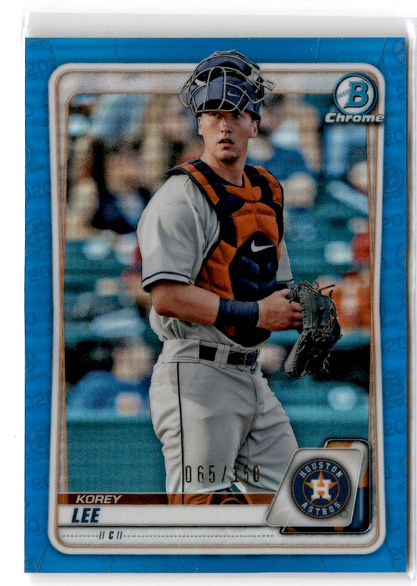 2020 Bowman Draft Chrome Blue Korey Lee #BD-3 065/150