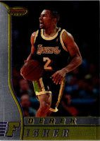 1996 Bowman's Best Derek Fisher #R15 Rookie