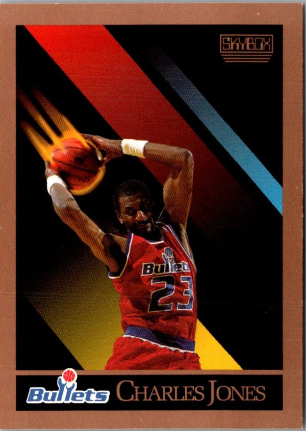1990 SkyBox Charles Jones #290 Rookie