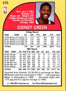 1990 Hoops Sidney Green