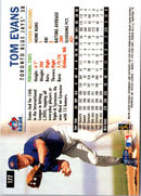 1999 Fleer Tradition Tom Evans