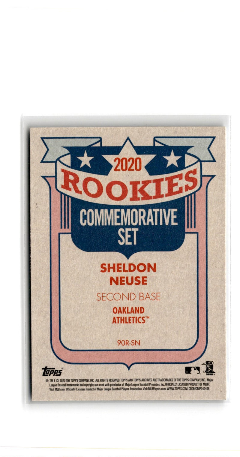 2020 Topps Archives 1990 Rookies Sheldon Neuse