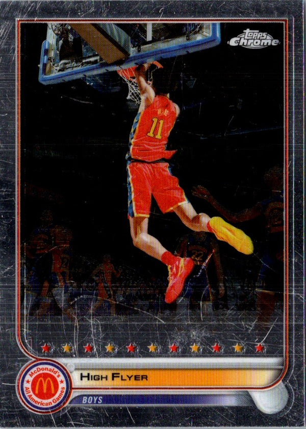 2022 Topps Chrome McDonald's All American High Flyer #59