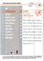 2002 Topps Ten Mariano Rivera #161