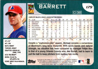 2001 Topps Michael Barrett #179