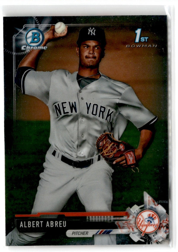 2017 Bowman Chrome Prospects Albert Abreu #BCP153