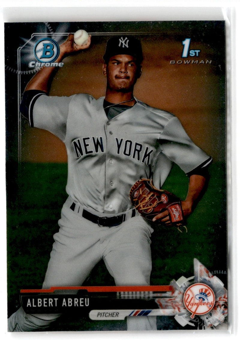 2017 Bowman Chrome Prospects Albert Abreu