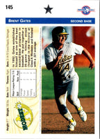 1992 Upper Deck Minors Brent Gates #145