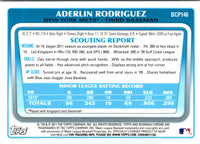 2011 Bowman Chrome Prospects Aderlin Rodriguez #BCP146