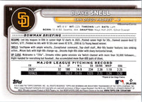 2024 Bowman Green Pattern Blake Snell #74