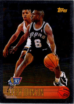 1996 Topps NBA at 50 Avery Johnson #202