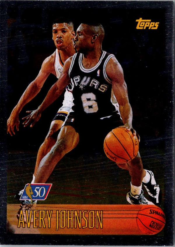 1996 Topps NBA at 50 Avery Johnson #202
