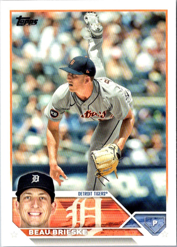 2023 Topps Beau Brieske #184