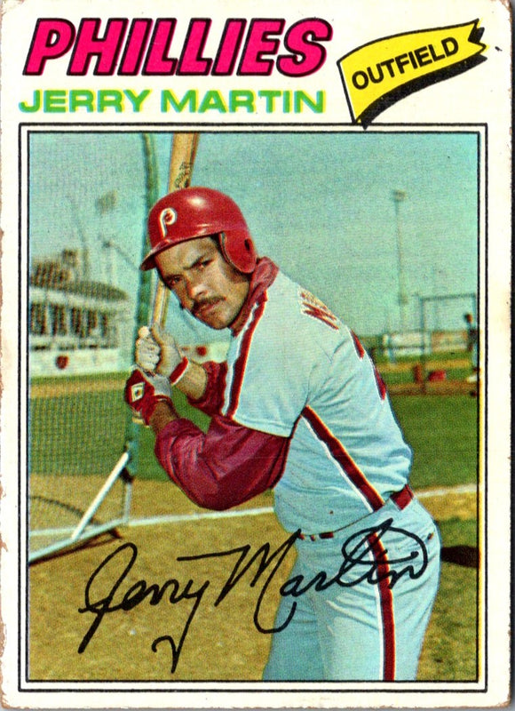 1977 Topps Jerry Martin #596 Rookie