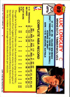 1992 Topps Luc Longley #89
