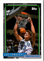 1992 Topps Luc Longley #89