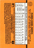 1989 Donruss Bonus MVP's Ruben Sierra #BC-26D