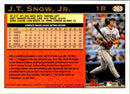 1997 Topps J.T. Snow