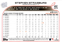 2022 Topps Stephen Strasburg #492