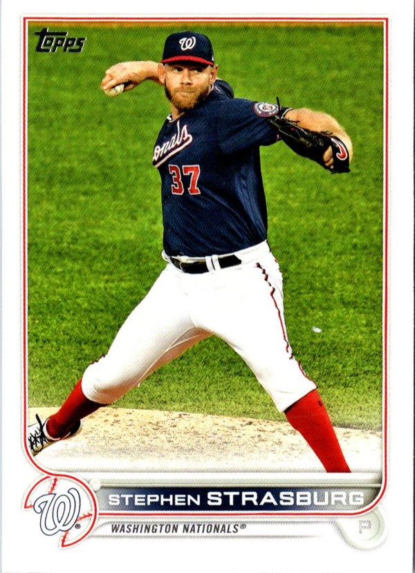 2022 Topps Stephen Strasburg #492