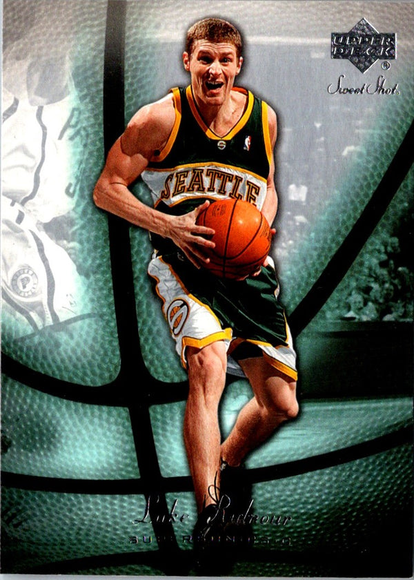 2006 Upper Deck Sweet Shot Luke Ridnour #81