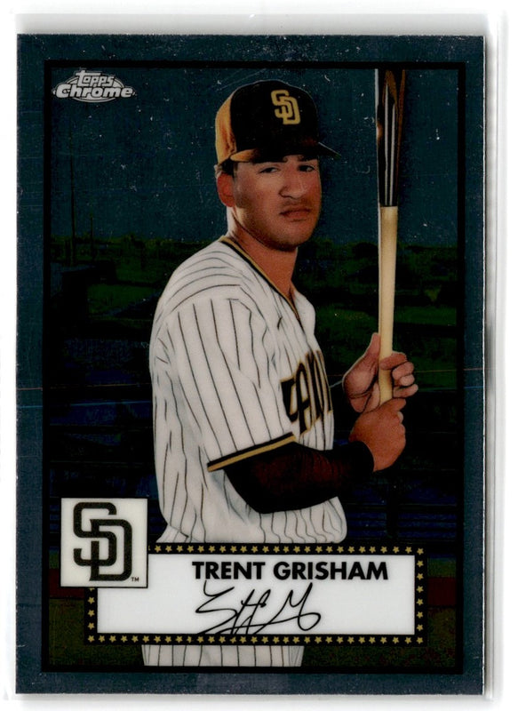 2021 Topps Chrome Platinum Anniversary Trent Grisham #316