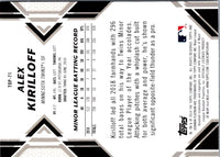 2019 Bowman Platinum Top Prospects Alex Kirilloff #TOP-71