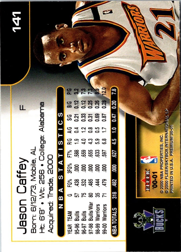 2000 Fleer Premium Jason Caffey