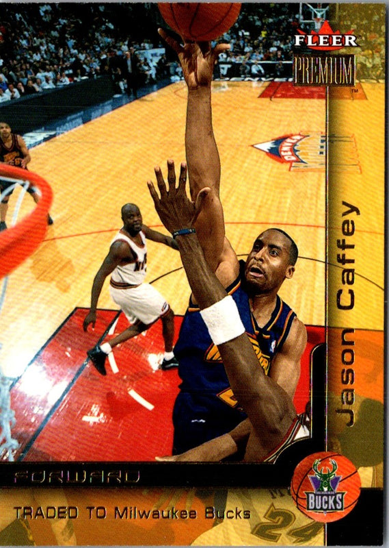 2000 Fleer Premium Jason Caffey #141