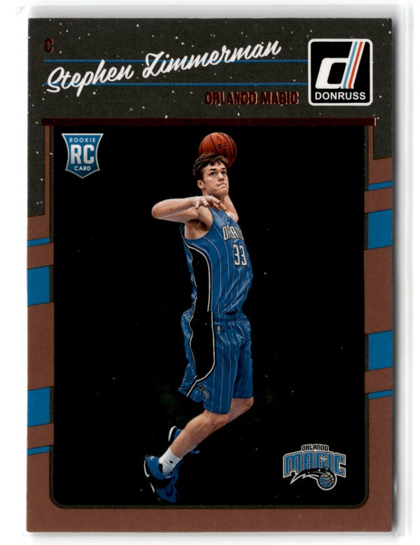 2016 Donruss Stephen Zimmerman #183 Rookie