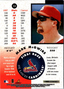 1998 Pinnacle Certified Red Test Issue Jim Thome