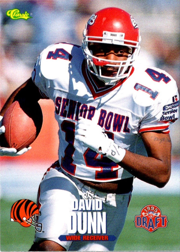 1995 Classic NFL Rookies David Dunn #80