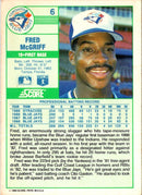 1989 Score Fred McGriff