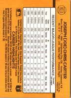 1988 Kenner Starting Lineup Talking Baseball Cleveland Indians Joe Carter #7