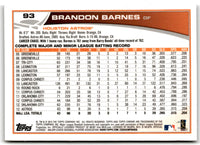 2013 Topps Chrome Brandon Barnes #93