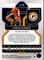 2021 Panini Prizm Blue Chris Duarte #315