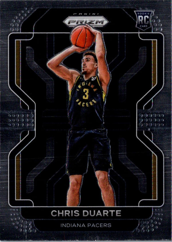 2021 Panini Prizm Blue Chris Duarte #315