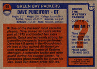 1976 Topps Dave Pureifory #99 Rookie