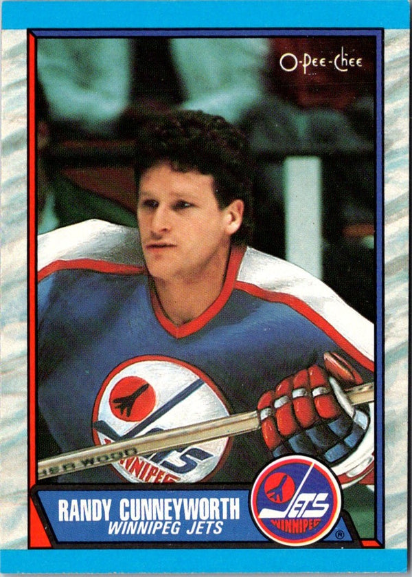 1989 O-Pee-Chee Randy Cunneyworth #63